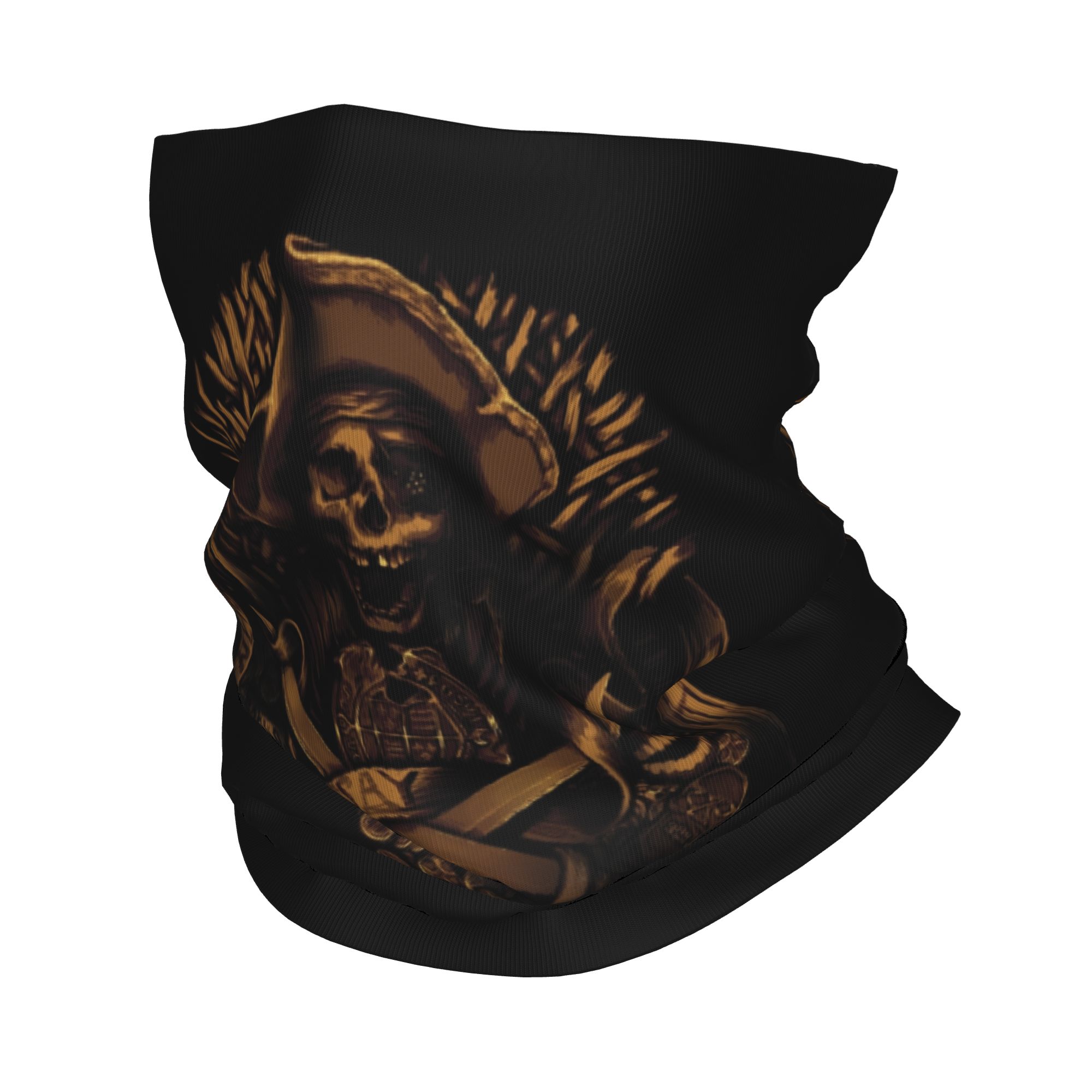 Neck Warmer Tube - Scaldacollo Bandana Personalizzato con Teschio Pirata