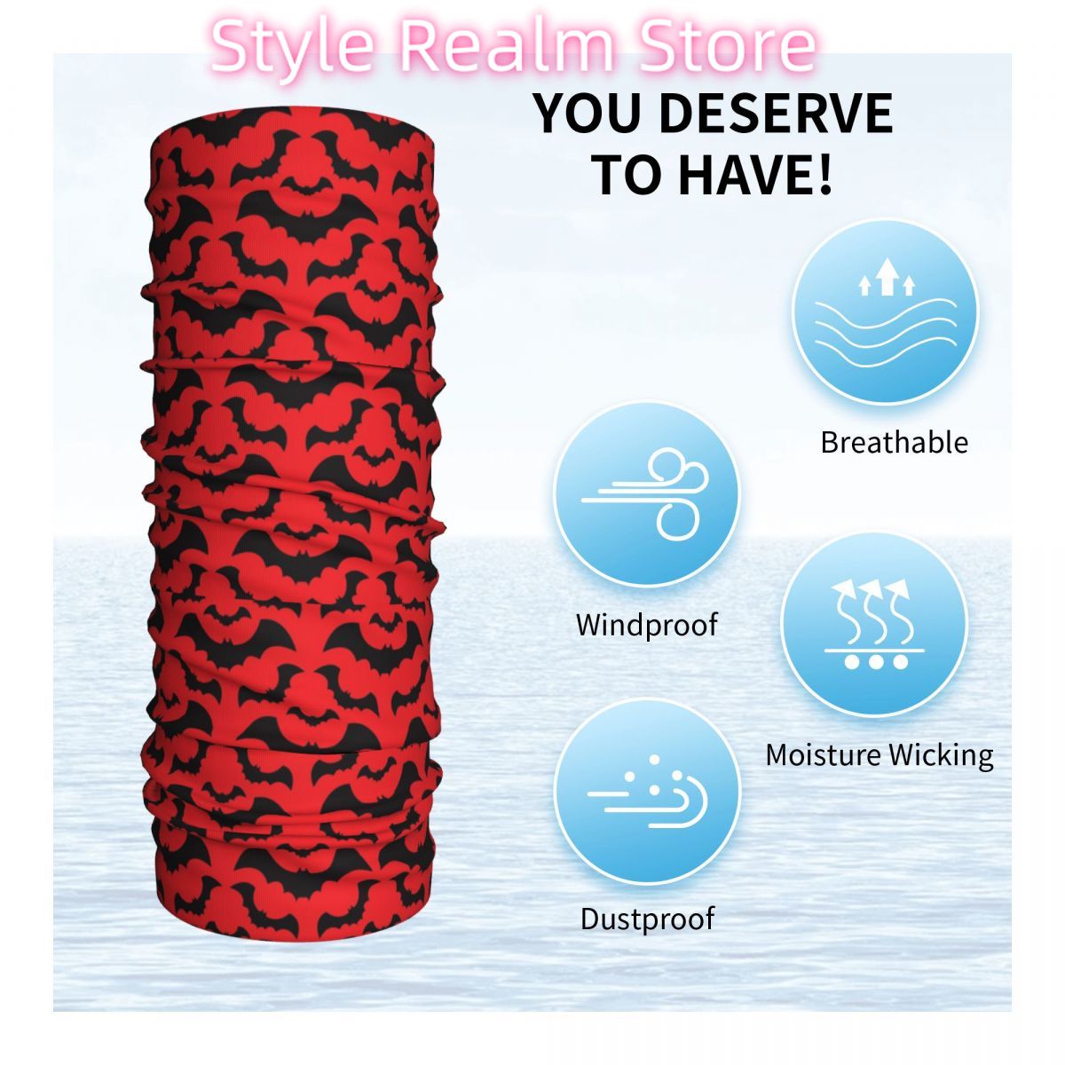 Scaldacollo Bandana con motivo - Neck Warmer Tube recensione e prezzo
