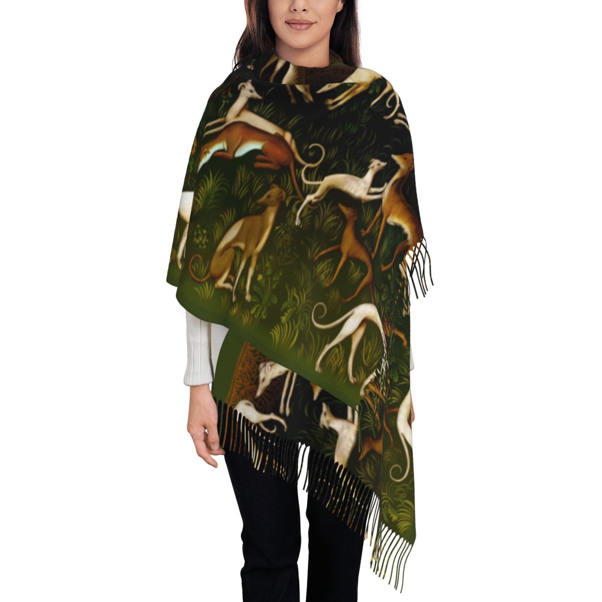 Greyhounds Scialle Wrap Donna  - Pashmina Wrap Large recensione e prezzo