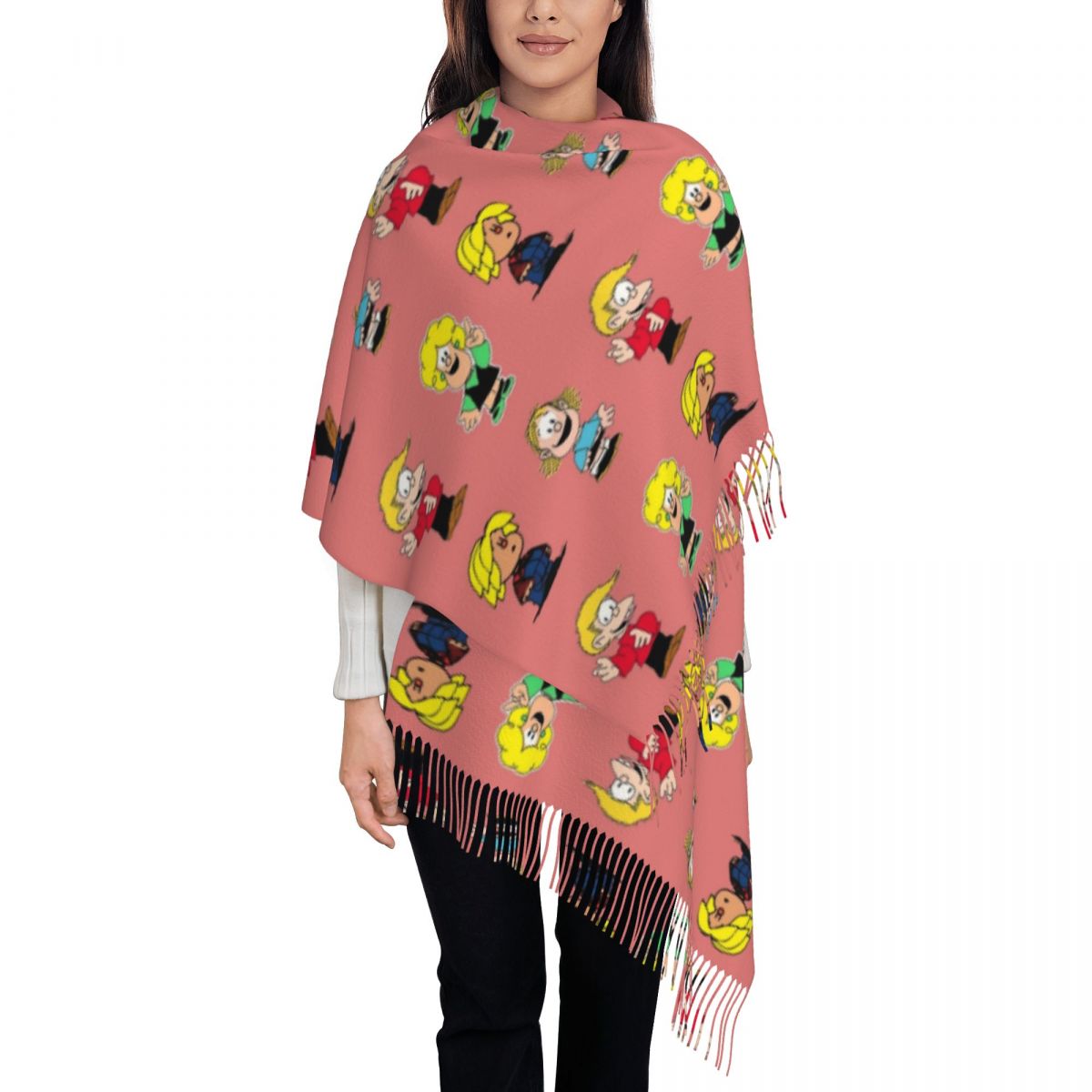 Sciarpa da donna con nappe Maf - Pashmina Wrap Large recensione e prezzo